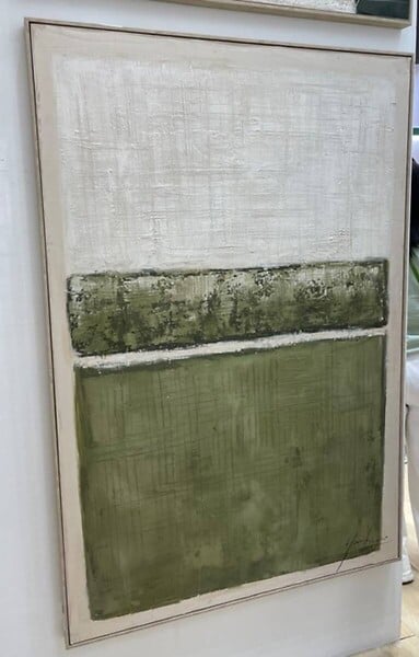 ATMOSPHERA - Toile Alan 100x150cm vert - large