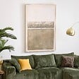 ATMOSPHERA - Toile Alan 100x150cm vert - vignette