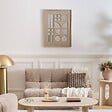 ATMOSPHERA - Toile Lilo 58x78cm beige - vignette