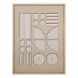 ATMOSPHERA - Toile Lilo 58x78cm beige - vignette