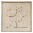 ATMOSPHERA - Toile 3D Catalina blanc 60x60cm - vignette