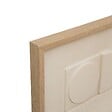 ATMOSPHERA - Toile 3D Catalina blanc 60x60cm - vignette