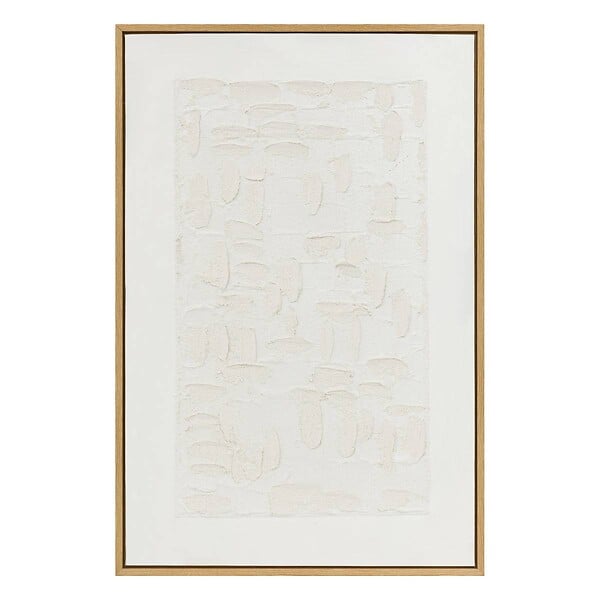 ATMOSPHERA - Déco murale 3D Talima blanc 60x90cm - large