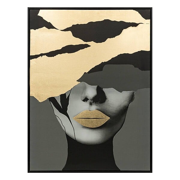 ATMOSPHERA - Toile imprimée encadrée Anaelle 60x80cm - large
