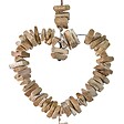 ATMOSPHERA - Décoration murale coeur Agnes H94cm en bois - vignette