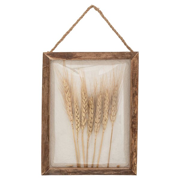 ATMOSPHERA - Déco murale blés Jonas bois 20x25cm - large