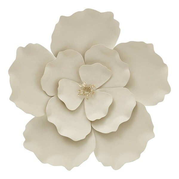 ATMOSPHERA - Décoration murale Flok 29x29cm beige - large