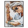 ATMOSPHERA - Toile imprimée "Bianca" 50x70cm - vignette