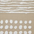 ATMOSPHERA - Toile peinte encadrée Farhan beige moyen 116x75cm - vignette