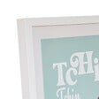 ATMOSPHERA - Affiche encadrée Cheri bleu clair 30x40cm - vignette
