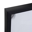 ATMOSPHERA - Affiche encadrée Ayu noir et blanc 70x100cm - vignette