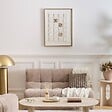 ATMOSPHERA - Toile Estelle 58x78cm - vignette