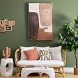 ATMOSPHERA - Toile Colette 75x116cm marron - vignette