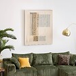 ATMOSPHERA - Toile 3D Celio 100x120cm beige lin - vignette