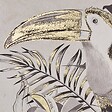 ATMOSPHERA - Toile imprimée encadrée Rafi vert 50x70cm - vignette