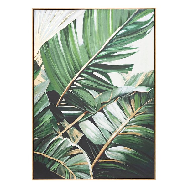 ATMOSPHERA - Toile peinte encadrée "Tahina" 100x140cm - large