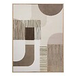 ATMOSPHERA - Toile imprimée Xena 58x2,3x78cm marron - vignette