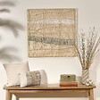 ATMOSPHERA - Décoration murale Henry 80x80cm beige - vignette