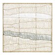 ATMOSPHERA - Décoration murale Henry 80x80cm beige - vignette