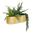 ATMOSPHERA - Plante artificielle Pool en Grès H24cm Orange et Jaune - vignette