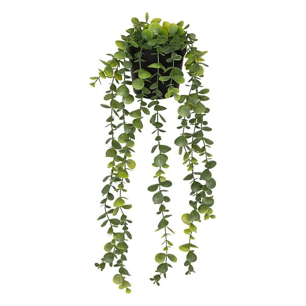 ATMOSPHERA - Eucalyptus artificiel en pot "Merly" vert H51cm - large