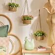 ATMOSPHERA - Rosier artificielle suspendue Musa 42 cm - vignette