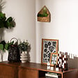 ATMOSPHERA - Plante artificielle suspendue "Jika" H27cm - vignette