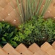 ATMOSPHERA - Plante artificielle suspendue "Jika" H27cm - vignette