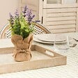 ATMOSPHERA - Composition florale Artificielle Prov Lavande 29 cm - vignette