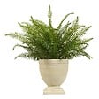 ATMOSPHERA - Plante artificielle Fougère Fleur de rose H80cm - vignette