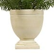 ATMOSPHERA - Plante artificielle Fougère Fleur de rose H80cm - vignette