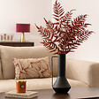 ATMOSPHERA - Tige d'eucalyptus artificielle James rouge rubis H92cm - vignette