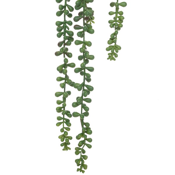 ATMOSPHERA - Plante artificielle tombante de senecon H37cm - large