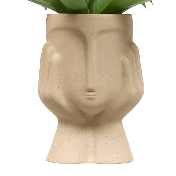 ATMOSPHERA - Plante artificielle agave Sien H48cm - large