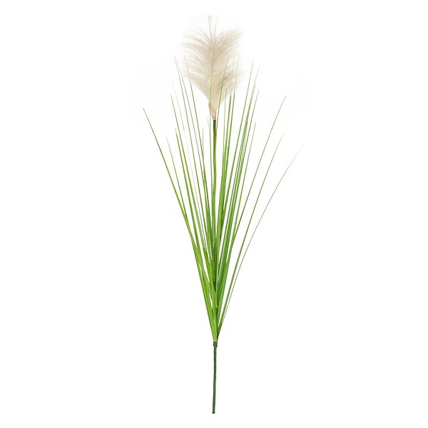 ATMOSPHERA - Tige de plumeau artificiel - H100 cm - Blanc - large