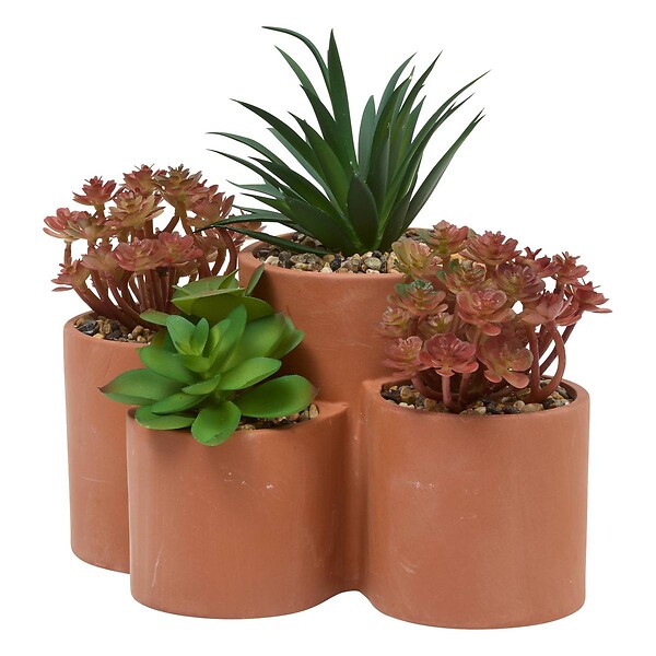 ATMOSPHERA - Plante artificielle en pot Wonj 22x16cm - large