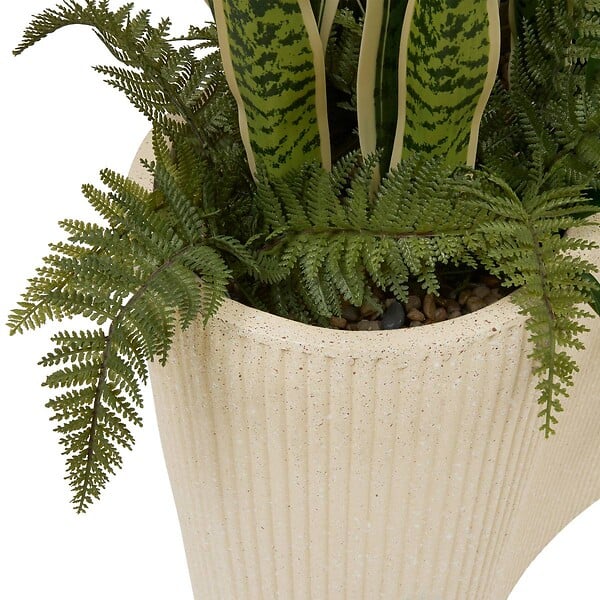 ATMOSPHERA - Plante artificielle en pot Sky 80x30cm - large