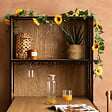ATMOSPHERA - Guirlan de tournesol artificielle "Naki" jaune H180cm - vignette