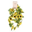 ATMOSPHERA - Guirlan de tournesol artificielle "Naki" jaune H180cm - vignette