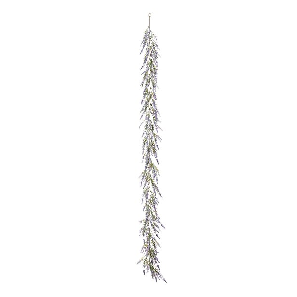 ATMOSPHERA - Guirlande Artificielle Prov Lavande H183cm Violette - large