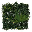 ATMOSPHERA - Carré végétal jungle "Izy" vert 50x50cm - vignette
