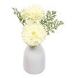 ATMOSPHERA - Composition Florale Artificielle Bina H19 cm avec Pot en Grès - vignette
