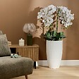 ATMOSPHERA - Fleur Artificielle Hotel H130cm avec Pot Blanc - vignette