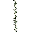 ATMOSPHERA - Guirlande de roses artificielle "Naki" blanc H230cm - vignette