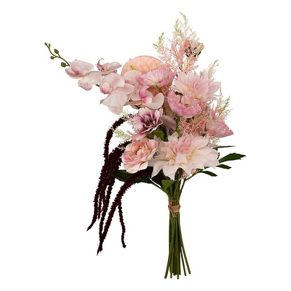 ATMOSPHERA - Bouquet de fleurs artificielles "Wild" rose H60cm - large