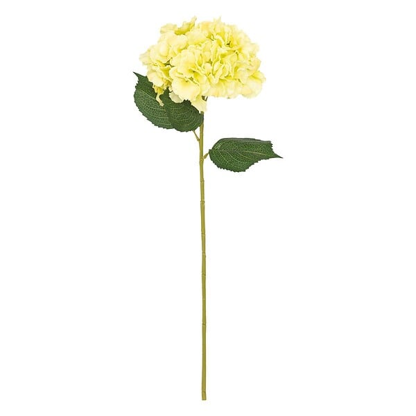 ATMOSPHERA - Tige de hortensia artificielle "Serata" vert clair H83cm - large