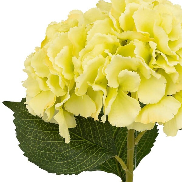 ATMOSPHERA - Tige de hortensia artificielle "Serata" vert clair H83cm - large