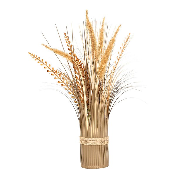 ATMOSPHERA - Fagot de blé James beige H35cm - large