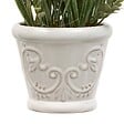 ATMOSPHERA - Composition florale Artificielle Prov Lavande 35 cm Pot en Grès - vignette