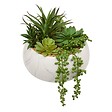 ATMOSPHERA - Plante artificielle en pot Jesy 21x18cm - vignette